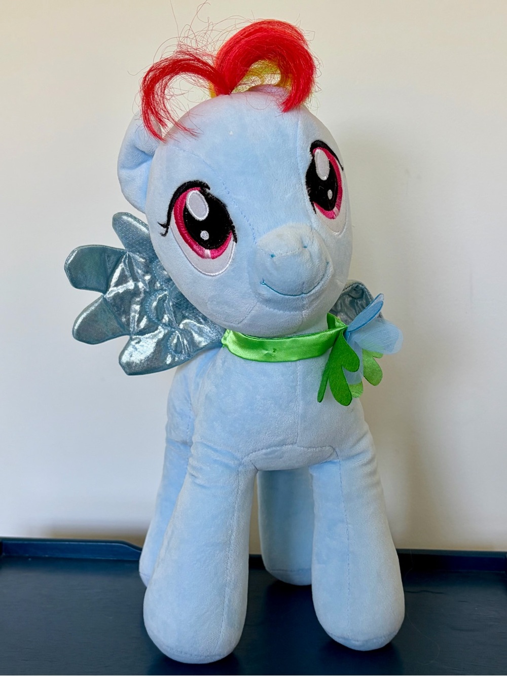 2013 Build-A-Bear My Little Pony Rainbow Dash 16” Pegasus Plush w/Rainbow Cape